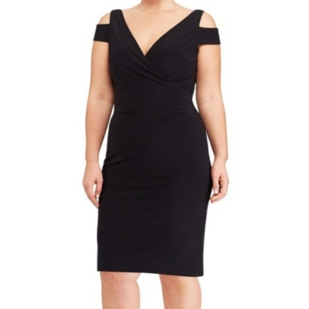 RALPH LAUREN BLACK COCKTAIL DRESS